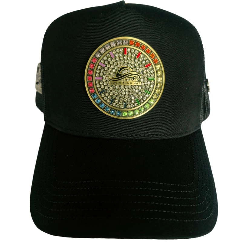 Metal Logo Trucker caps