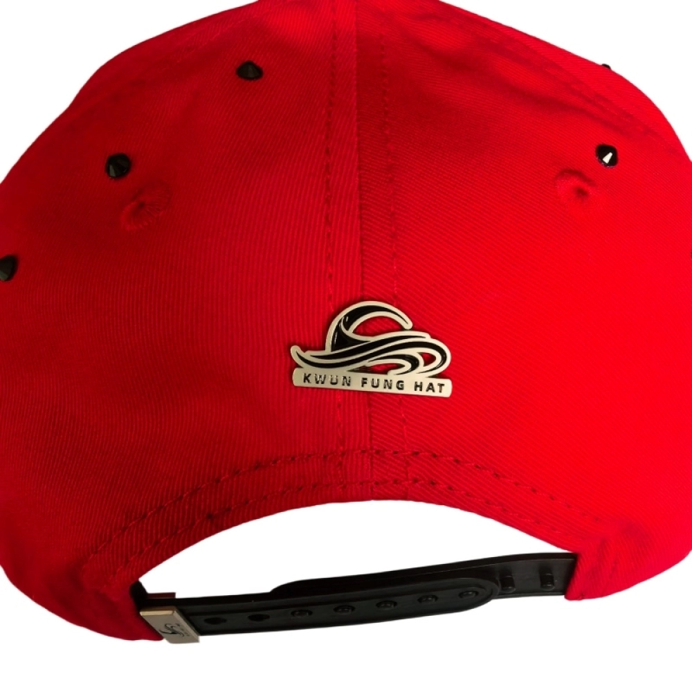 Matt Nickel Plated Metal badge  Baseball Caps  Rhinestone  Snapback hat