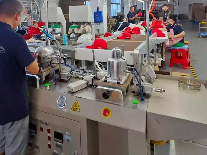 Quality insepction of  Metal badge hats requires a comprehensive Process